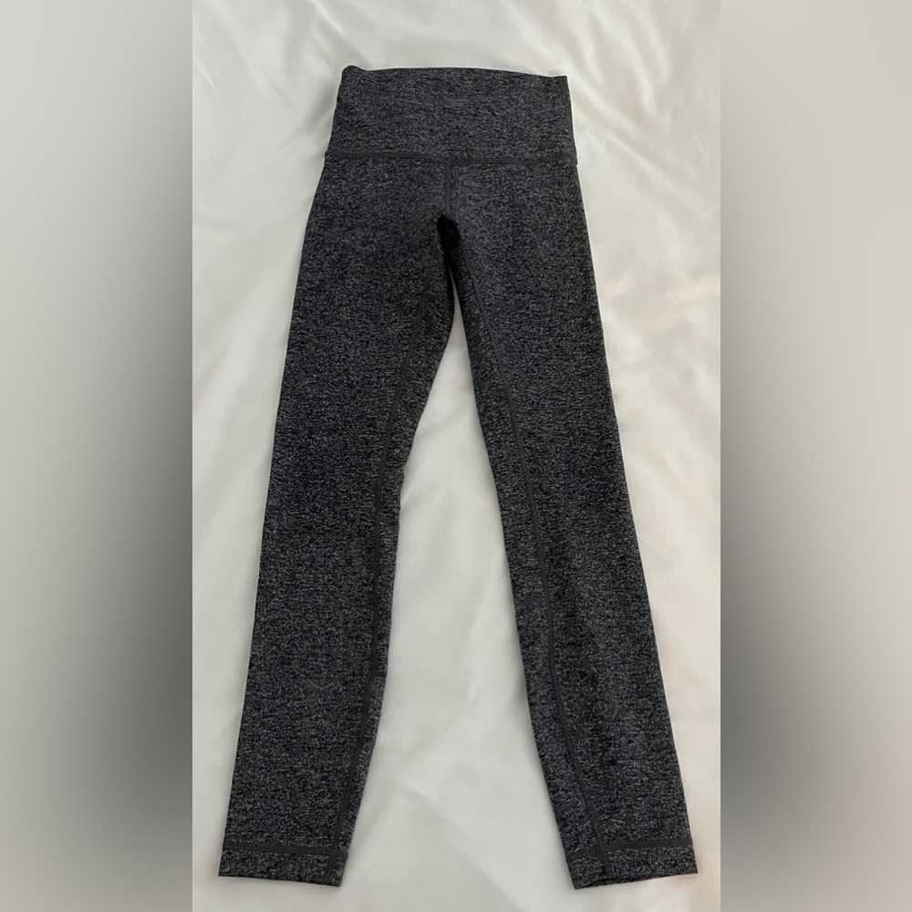 Lululemon Align High-Rise Pant 28" Size 2 Color Heathered Graphite Grey